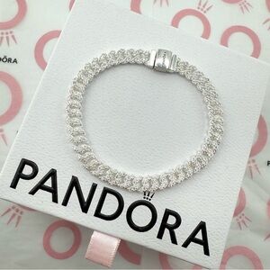 Pandora Sparkling Silver Bracelet